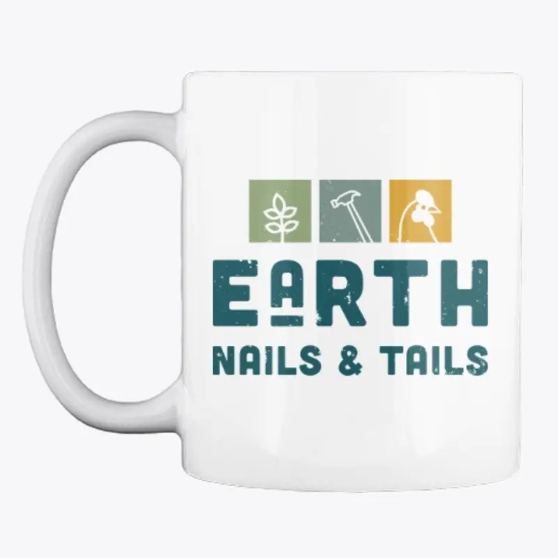 Earth, Nails & Tails Logo