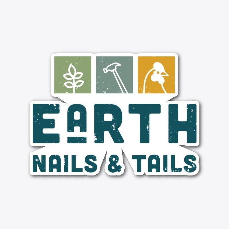 Earth, Nails & Tails Logo