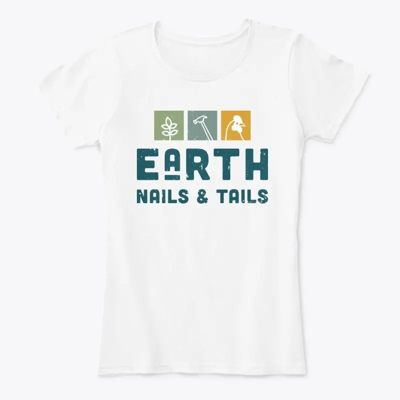 Earth, Nails & Tails Logo